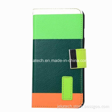 Stylish Colorful Rainbow Leather Case for iPhone 6